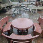 Bàn ghế đá KHP-BGD-2345