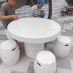 Bàn ghế đá KHP-BGD-1234