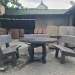 Bàn ghế đá KHP-BGD-9012