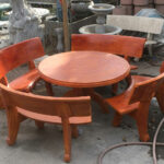 Bàn ghế đá KHP-BGD-1234