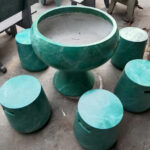 Bàn ghế đá KHP-BGD-3214