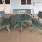 Bàn ghế đá KHP-BGD-1456