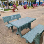 Bàn ghế đá KHP-BGD-7341