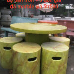 Bàn ghế đá KHP-BGD-8192
